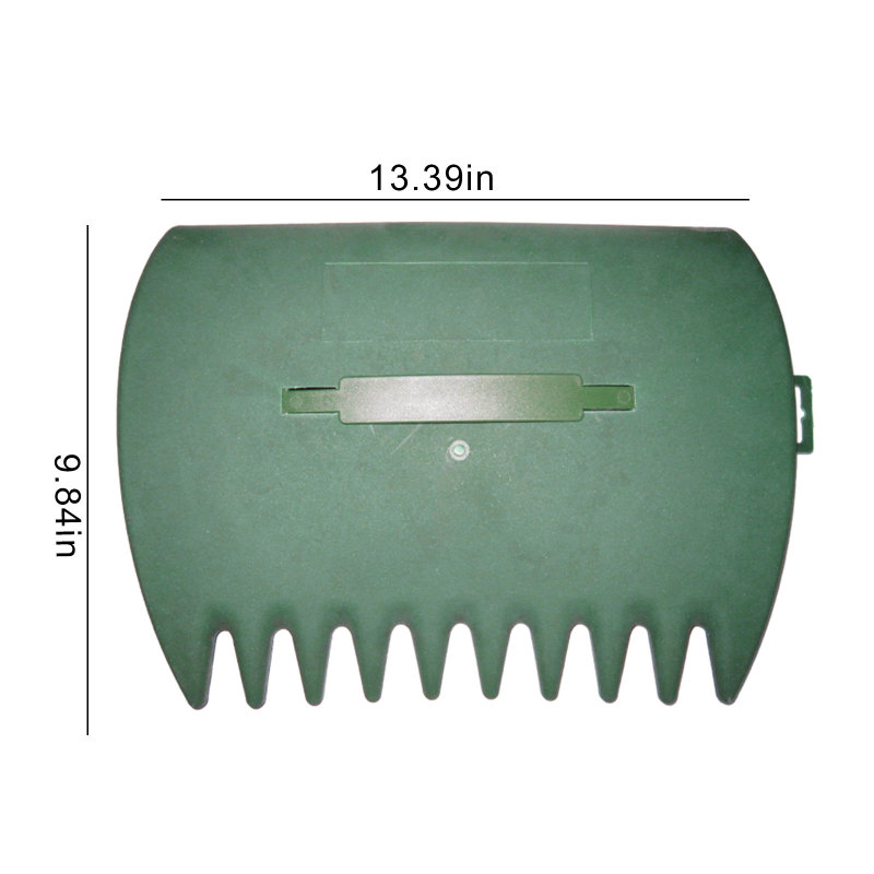 1Pair Garden Cleaning Leaf Scoop Portable Trimming Leaves Tool Rubbish Grass