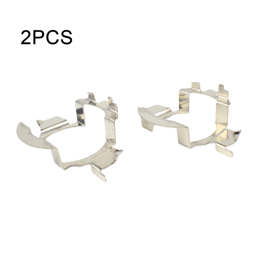 2pc H7 Led Headlight Lamp Adapter Socket Base Retainer Holder 
