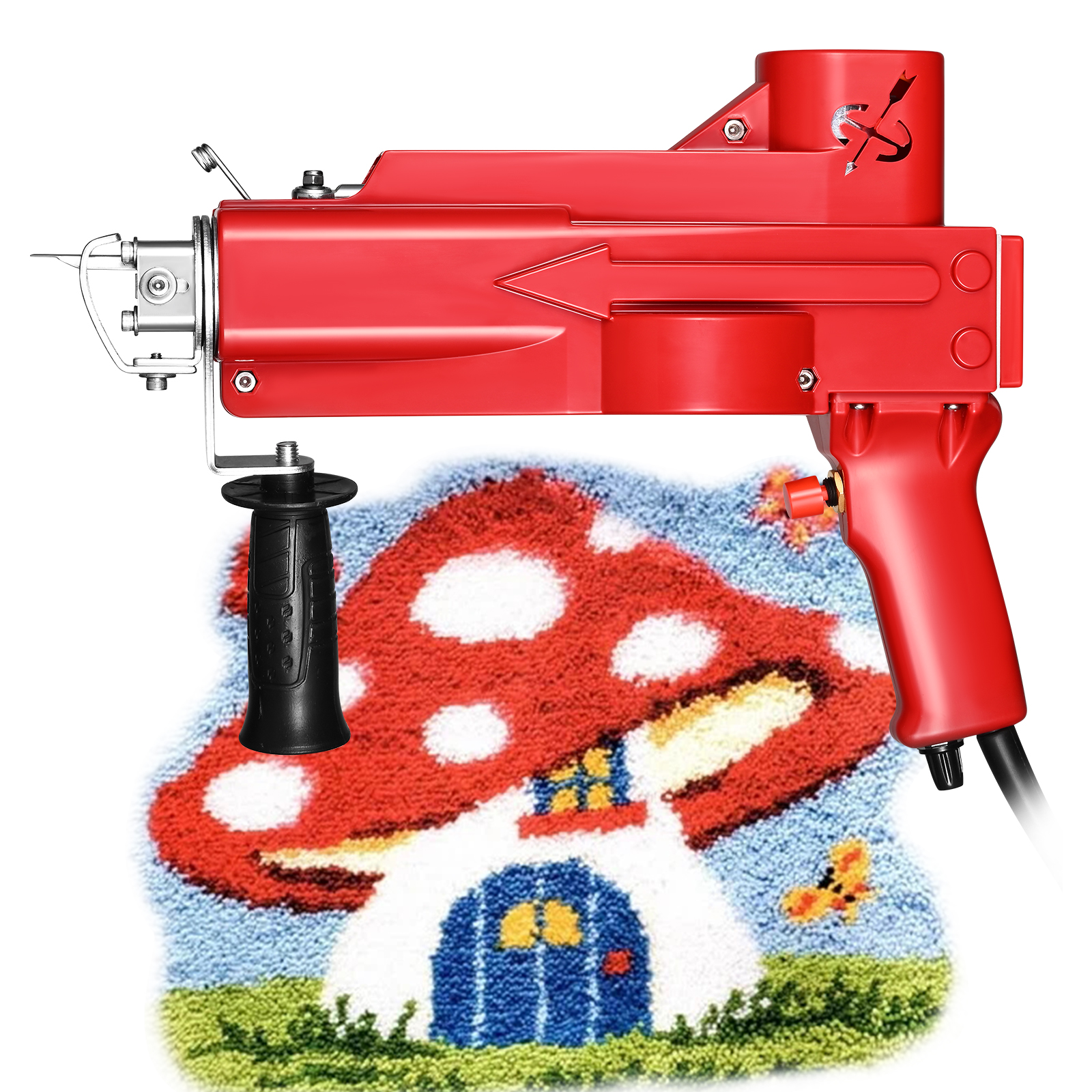 Generic Tufting Gun 2 In 1 Upgrade Electric Tufting Gun Carpet Weaving ...