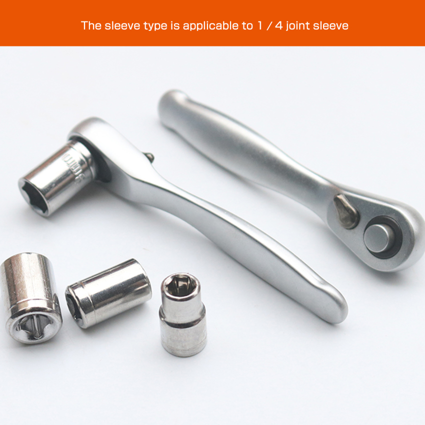 1/4inch Ratchet Socket Wrench Screwdriver Hex Torque Wrench Set Quick Socket Wrench And Screwdriver Hand Tools