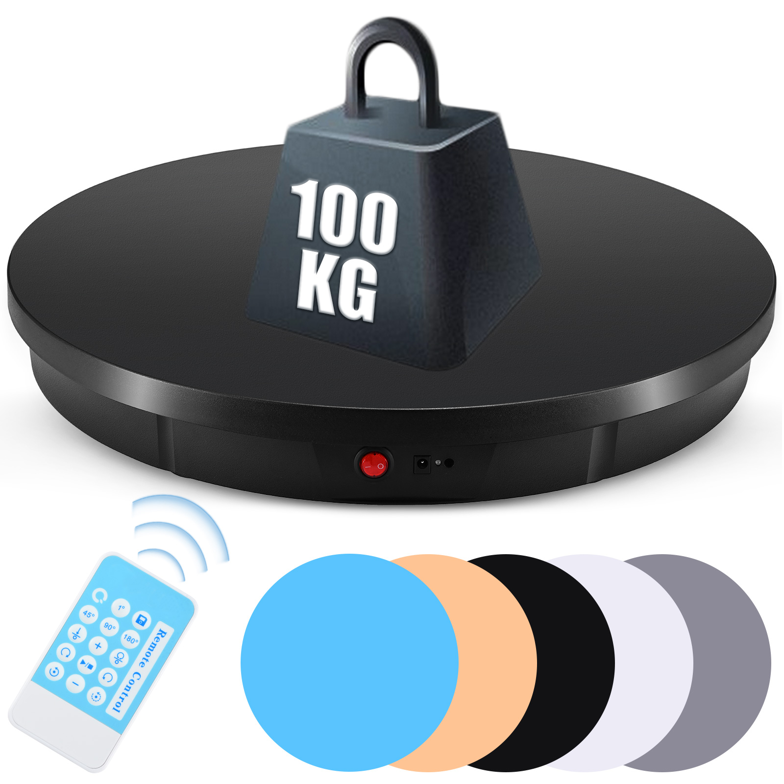 Plateau Tournant électrique Pour Présenter Des Bijoux - Idéal Live Streaming, Photos De Produits - Rotation Stable - Pour Petits Objets