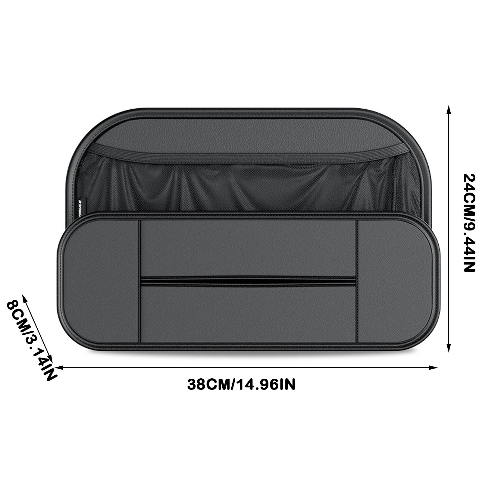 Porta Fazzoletti Pelle Per Auto Supporto Per Fazzoletti Sospeso Per Poggiatesta Del Sedile Posteriore Dell Auto Porta Fazzoletti Multifunzione Pezzi 98825314