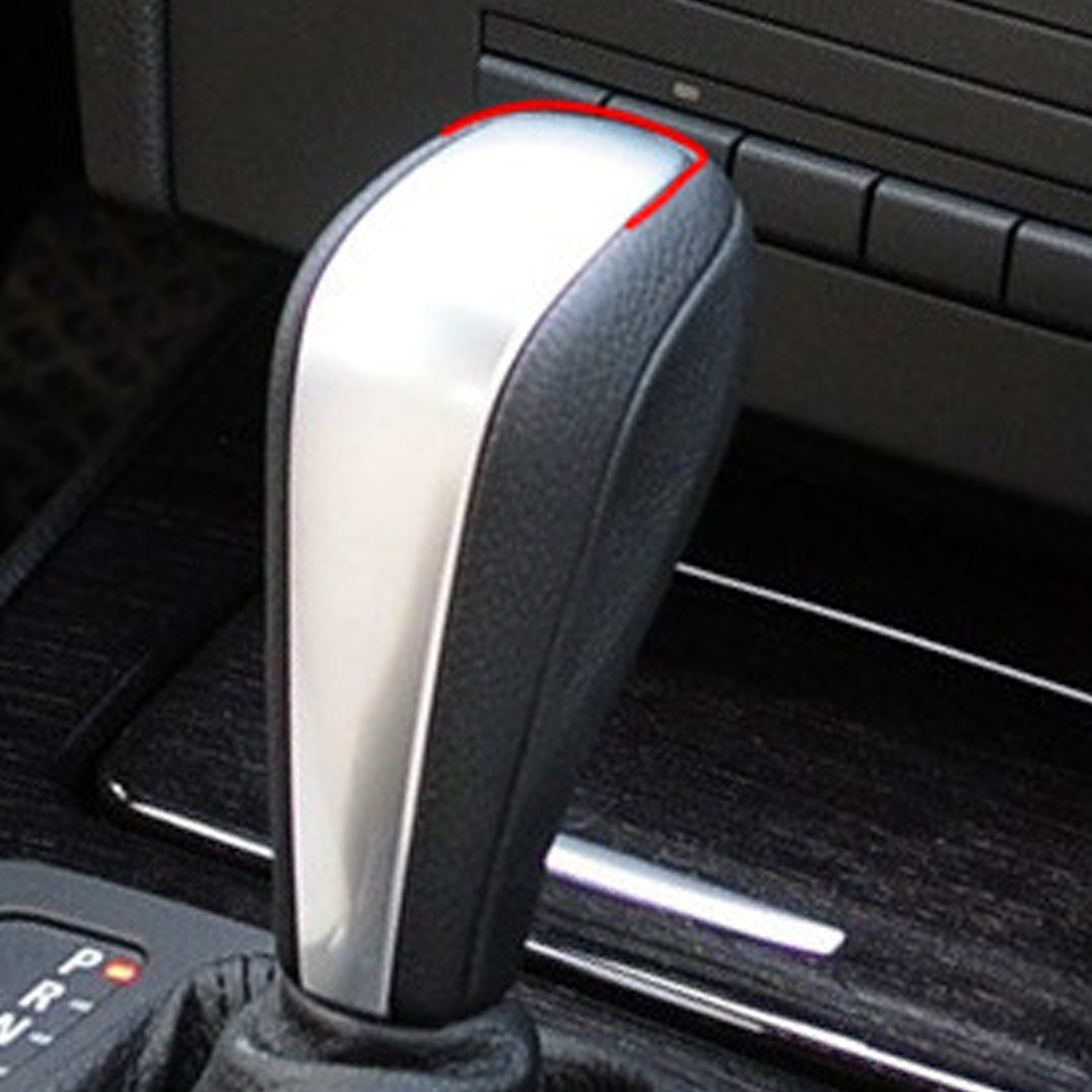 ABS Carbon Fiber Car Handbrake Sticker Gear Shift Knob Cover Shell For BMW  3 Series E91 E90 E92 E93 2006-2012 Tuning Accessories –