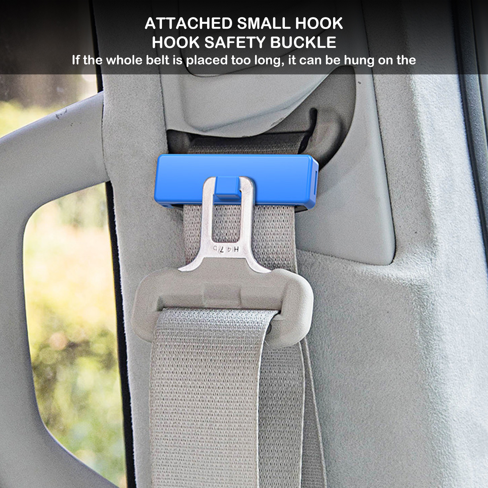 Set 2 Clip Universali Nere Per Tappo Cintura Di Sicurezza Auto &ndash; Fermo Fibbia