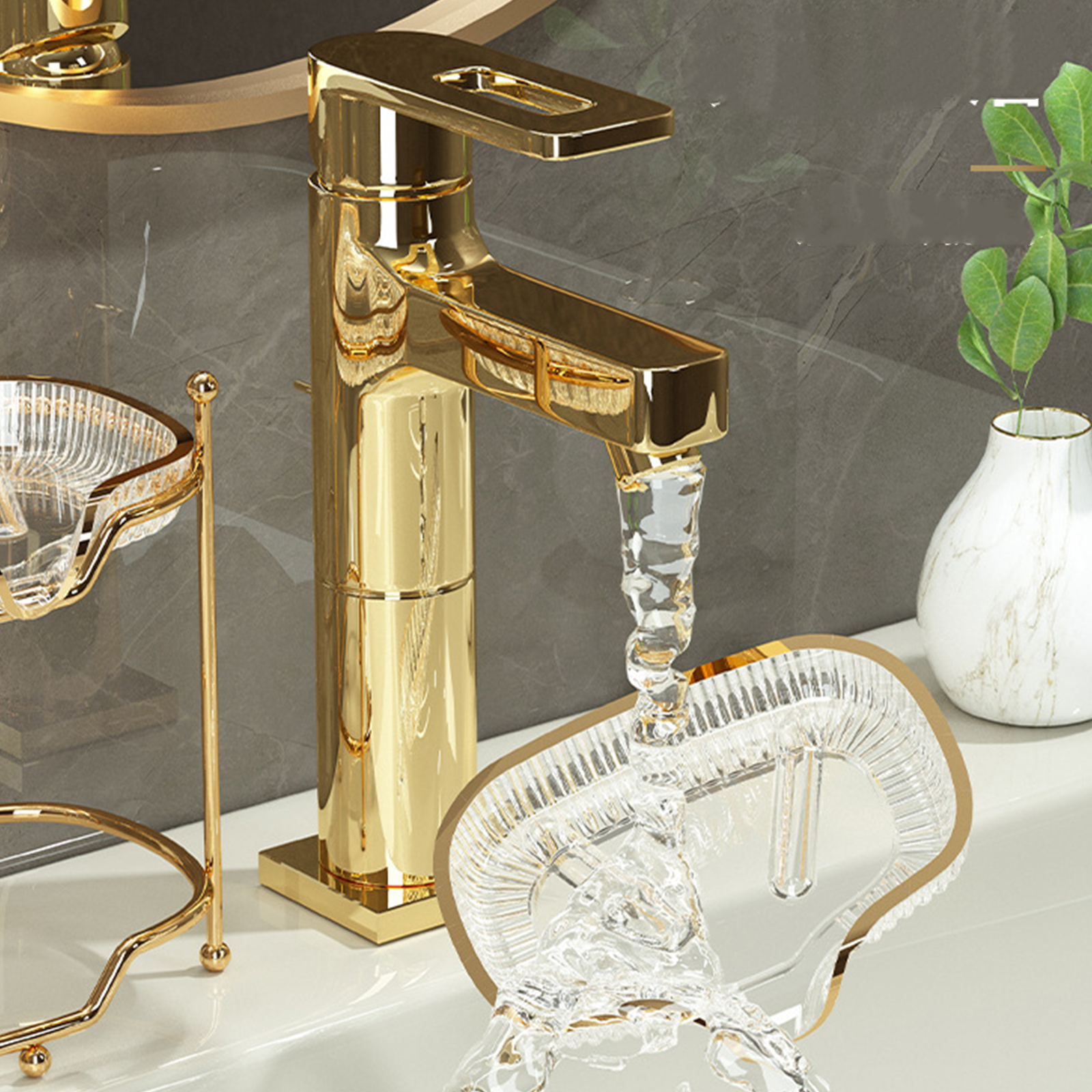 Luxury Soap Holder in Green