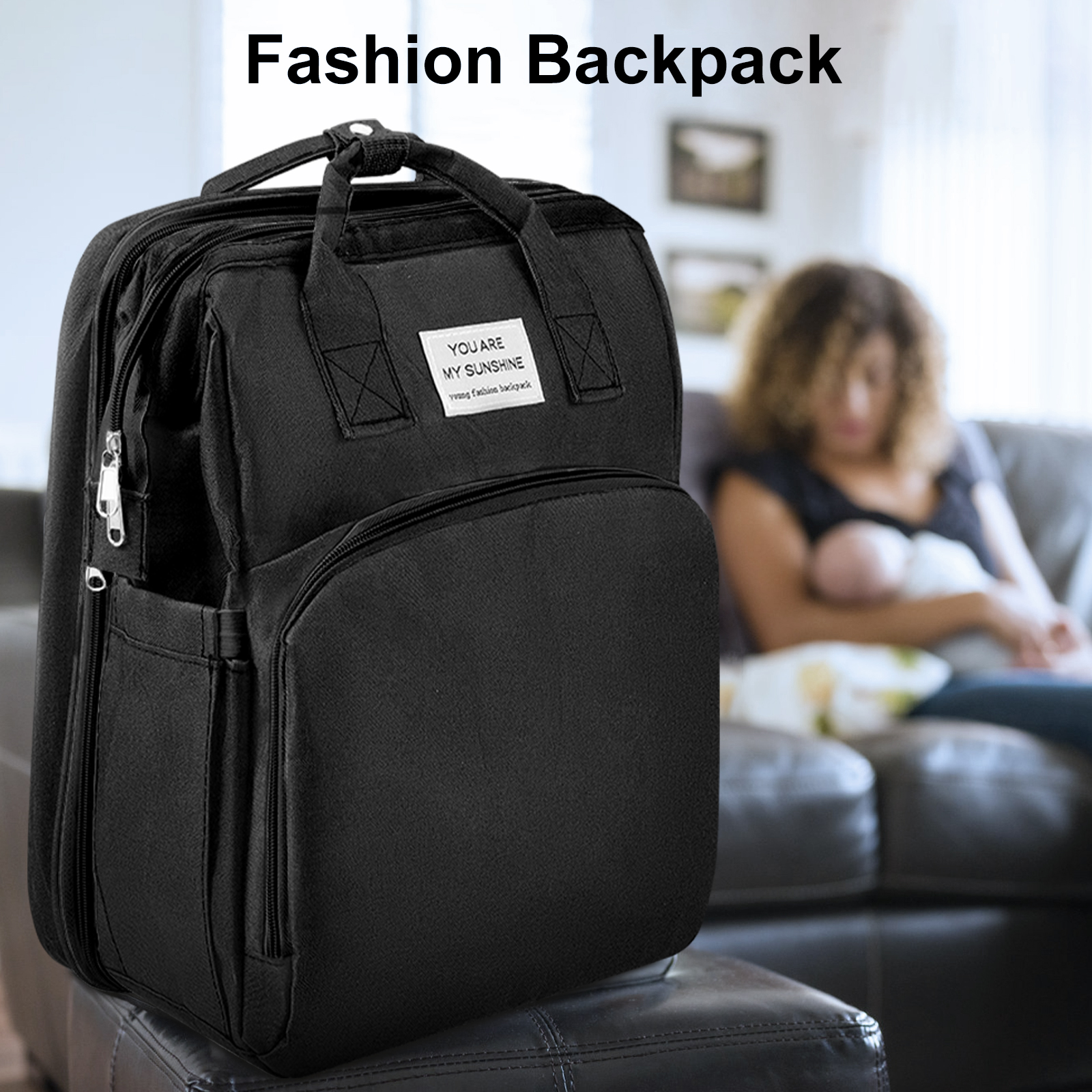 sac à dos à langer lit