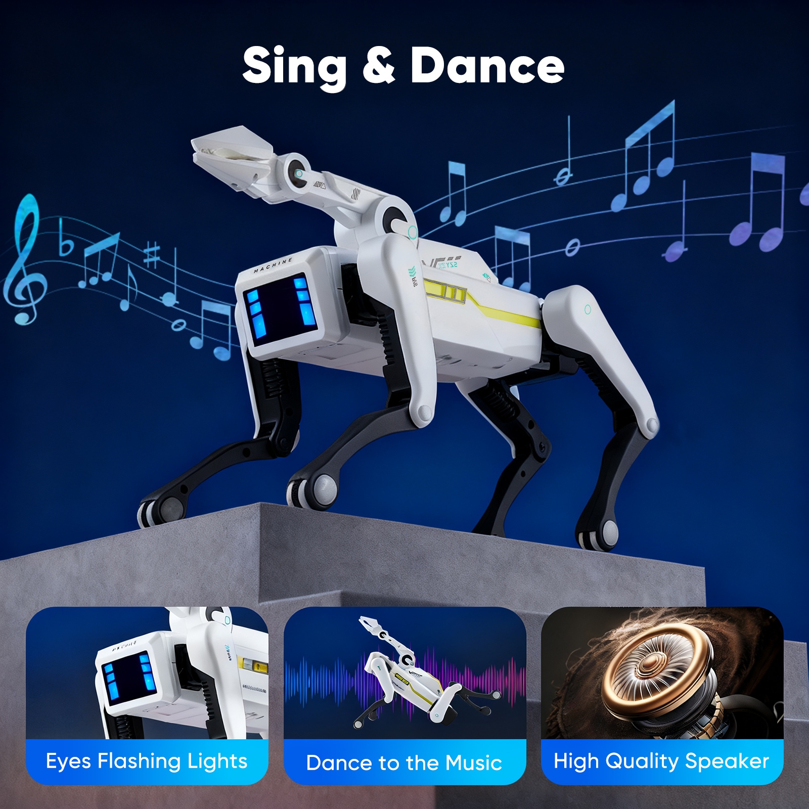 robot chien RC intelligent