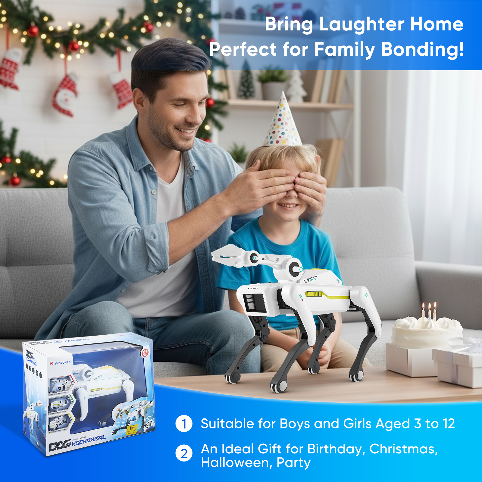 robot chien RC intelligent