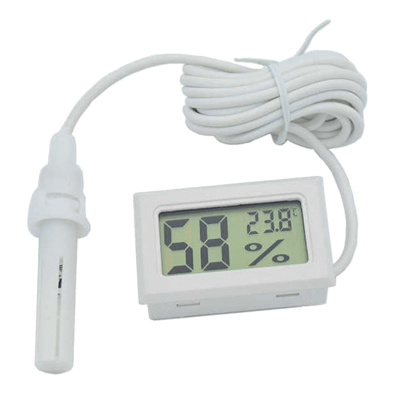 Mini LCD Digital Display Hygrometer Thermometer With Sensor Monitoring Convenient Portable Humidity Detector Beekeeping Beehive