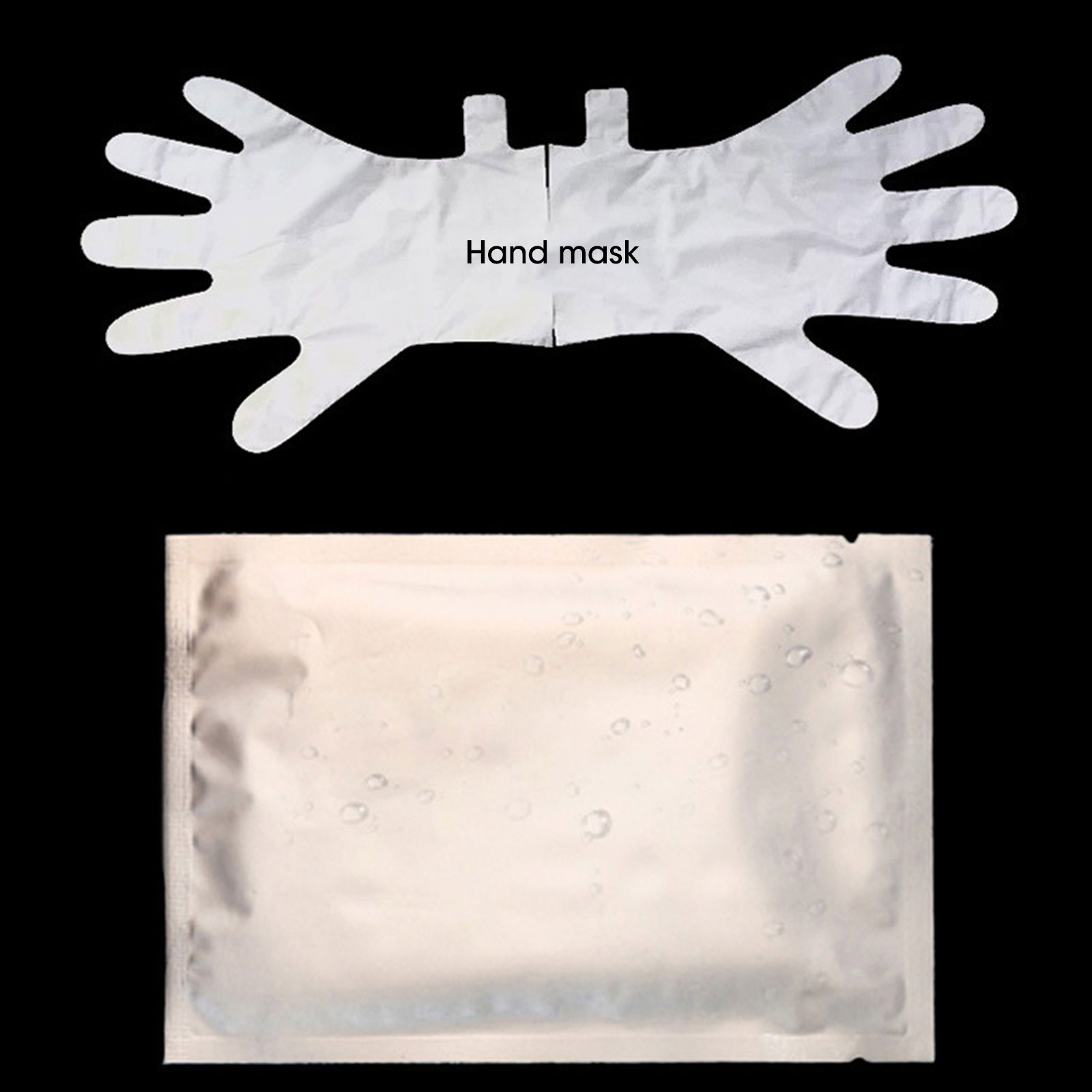 1Pair Nicotinamide Hand Mask Gloves Exfoliating Nourishing Moisturizing Whitening Anti-Drying Hands Spa Remove Dead Skin Hand