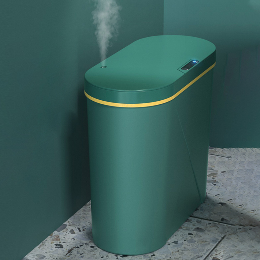 16L Intelligent Trash Can Smart Sensor Dustbin Electric Automatic Rubbish Can USB Waterproof Dustbin Home Induction Garbage Bin