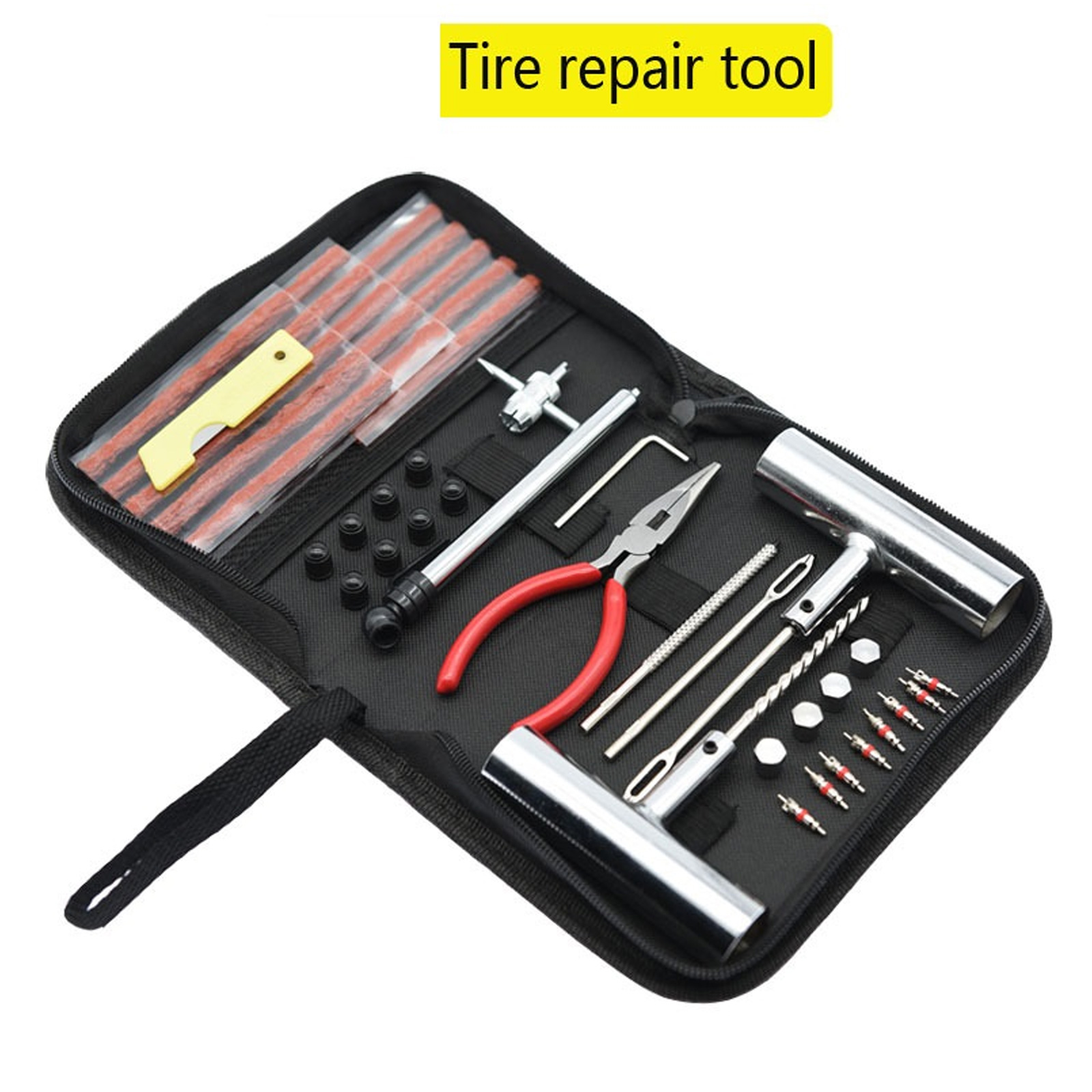 Car Tire Repair Tool Kit