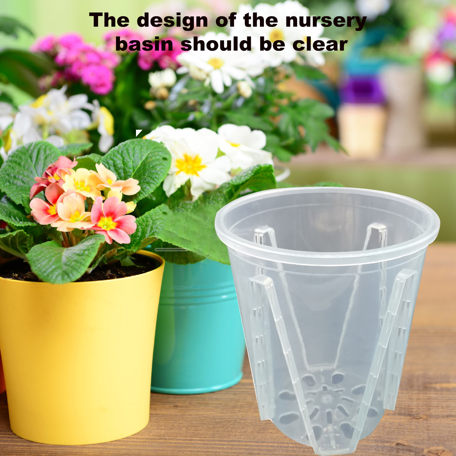 Lot De 20 Pots De Culture Transparents 5,7 Cm Wisboey - Pots Avec Trous De Drainage Pour Plantes