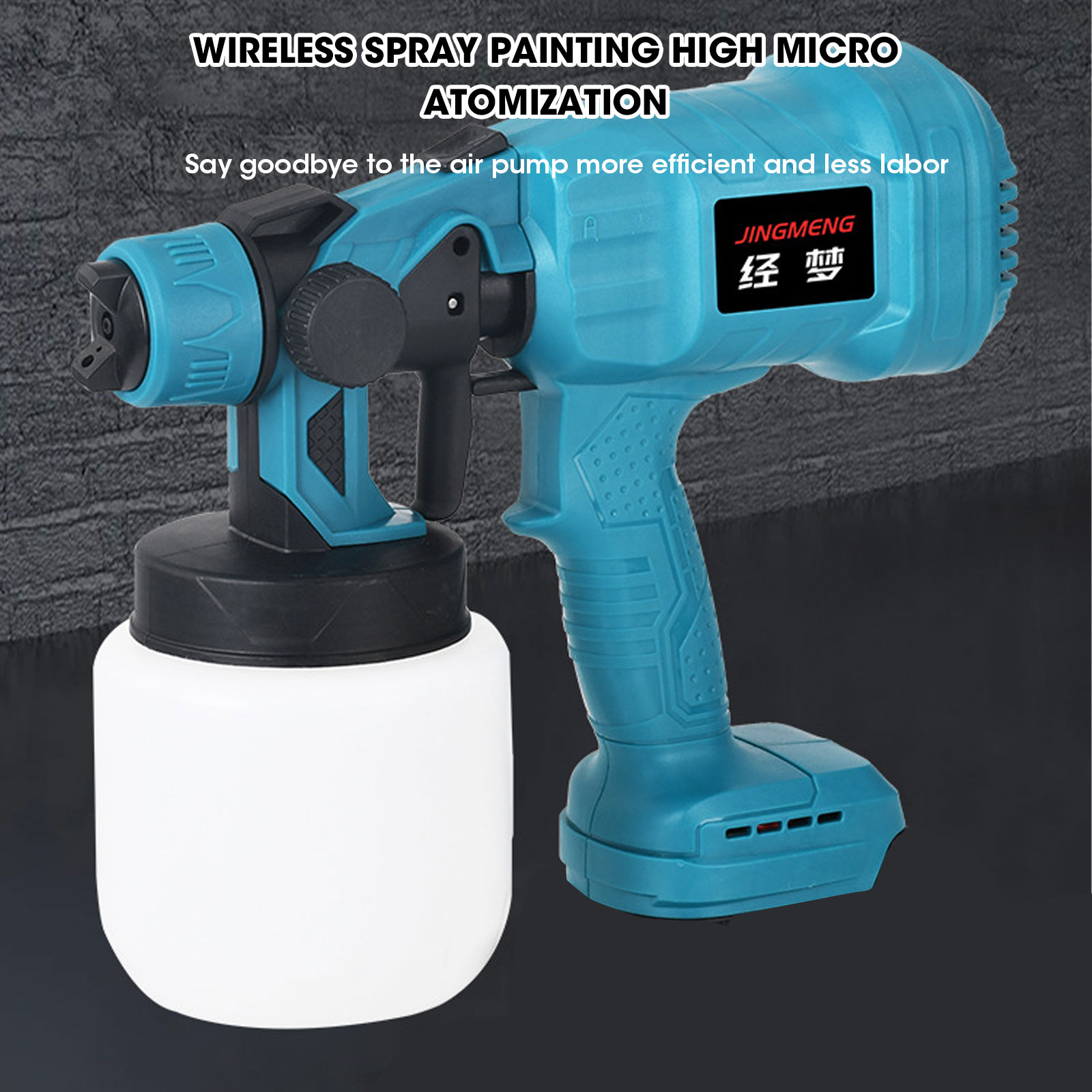 Title 11, 800ML Electric Spray Gun Cordless Paint Sprayer...